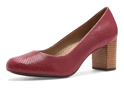 Marc Joseph New York Midtown Pumps Women's Shoes Red Embossed: 13 M