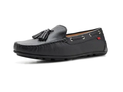 Marc Joseph New York Murray Hill Women's Flat Shoes Black Grainy: 9.5 M