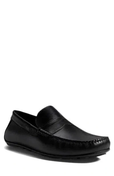 Marc Joseph New York Nebraska Driving Loafer In Black Napa