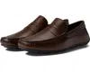 Marc Joseph New York Nebraska Loafer Men's 12 Brown Leather Casual Shoes Khd2647