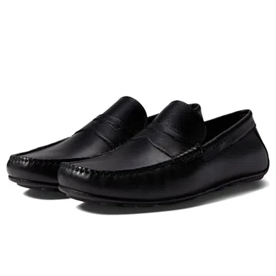 Marc Joseph New York Nebraska Loafer Menm Black Leather Casual Shoes Hawk2825