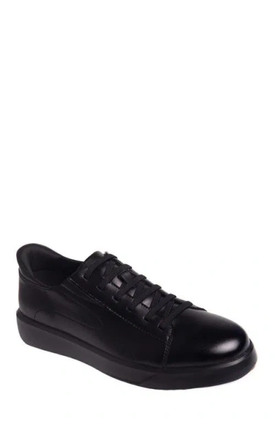 Marc Joseph New York River St Hands-free Slip On Technology Leather Fashion Sneakers In Black