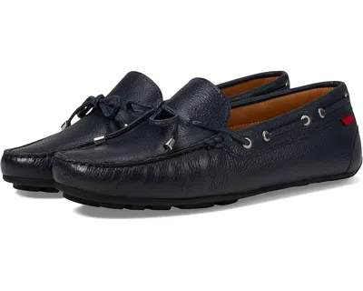 Marc Joseph New York Riverview Loafers Women's Us 7.5 Navy Leather Shoes Zpo3381