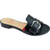 Marc Joseph New York Rochelle Place Slide Sandal In Black