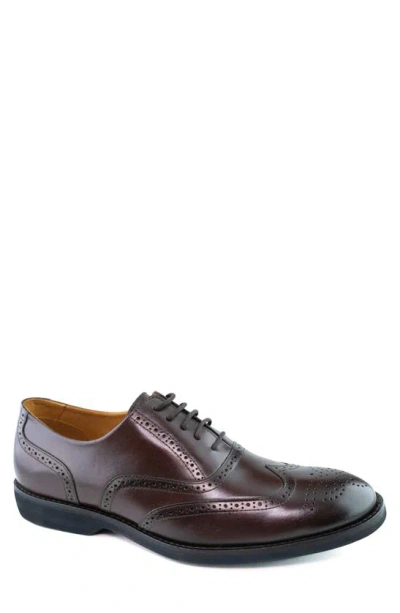 Marc Joseph New York Sullivan St. Wingtip Oxford In Brown Napa