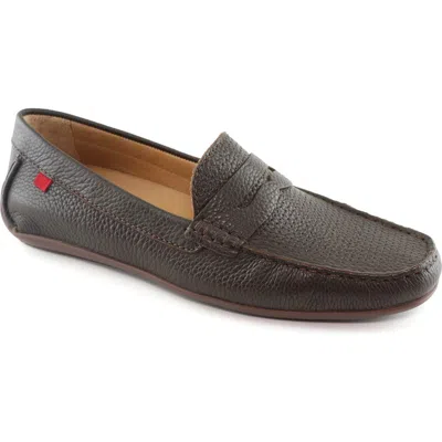 Marc Joseph New York 'union Street' Penny Loafer In Brown Grainy