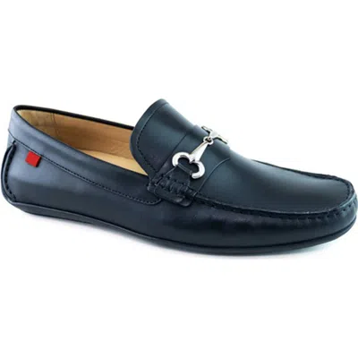 Marc Joseph New York Wall Street Leather Buckle Loafer In Black
