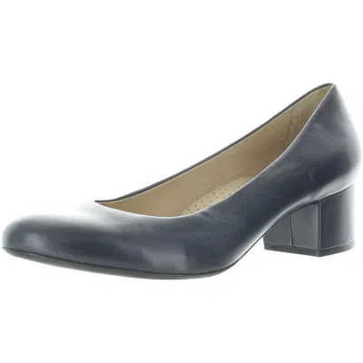Marc Joseph Womens Solid Leather Pumps In Multi