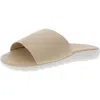 Marc Joseph Womens Solid Leather Slide Sandals In Multi
