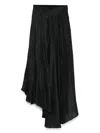 Marc Le Bihan Asymmetric Skirt In Black