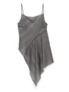 Marc Le Bihan Checked Top In Grey