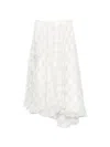 Marc Le Bihan Check-pattern Asymmetric Skirt In Multi