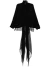 Marc Le Bihan Embroidered Blazer In Black