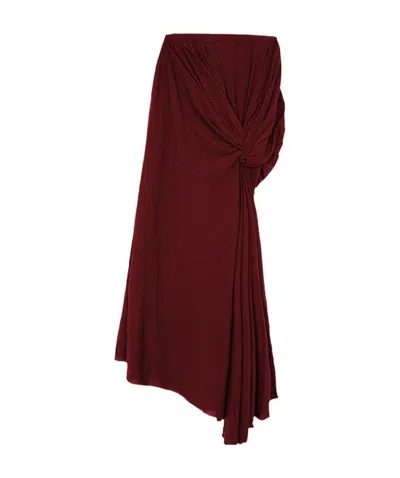 Marc Le Bihan Irregular Skirt In Brown