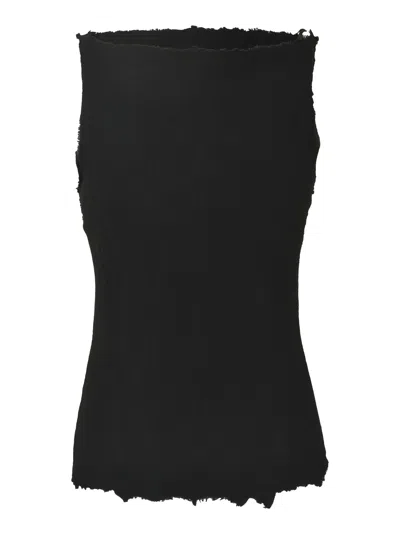 Marc Le Bihan Little Boat Top In Black