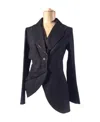 Marc Le Bihan Long Sleeved Suit Jacket In Black