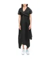 Marc Le Bihan Pleated Dress In Black