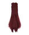 Marc Le Bihan Spliced Dress In Brown