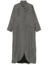 MARC LE BIHAN STRIPED COAT