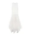 Marc Le Bihan V-neck Dress In White