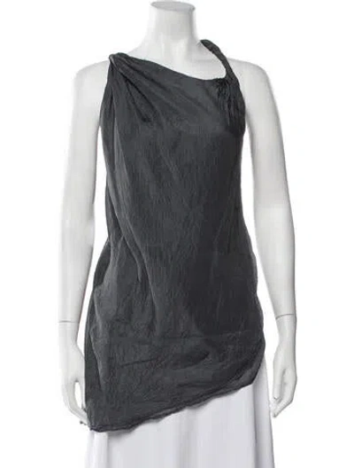 Pre-owned Marc Le Bihan Vintage Late 2000's - Early 2010's Top In Grey