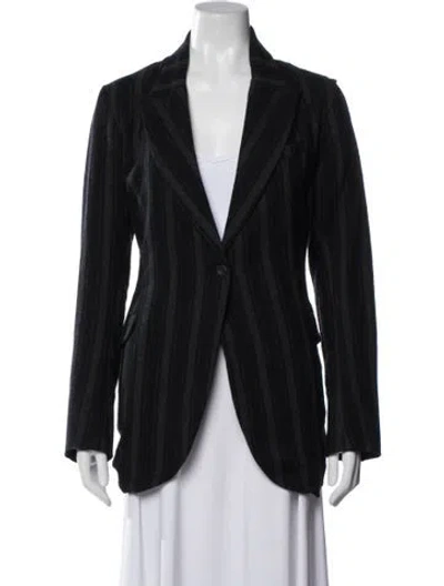 Pre-owned Marc Le Bihan Wool Blazer In Black