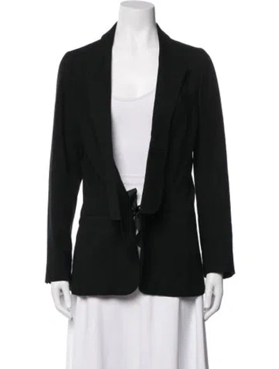 Pre-owned Marc Le Bihan Wool Blazer In Black
