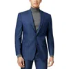 MARC NEW YORK 395 MENS HEATHERED POLYESTER TWO-BUTTON SUIT