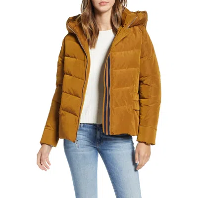 Marc New York Active Puffer Jacket In Brown