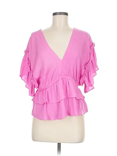 Marc New York Andrew Marc 3/4 Sleeve Blouse In Pink