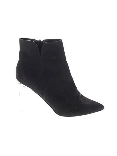 Pre-owned Marc New York Andrew Marc Ankle Boots In Black
