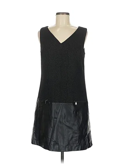Pre-owned Marc New York Andrew Marc Casual Dress In Black