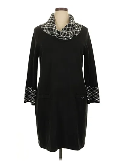 Pre-owned Marc New York Andrew Marc Casual Dress In Black