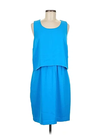 Pre-owned Marc New York Andrew Marc Casual Dress In Blue