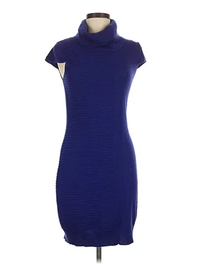 Pre-owned Marc New York Andrew Marc Casual Dress In Blue