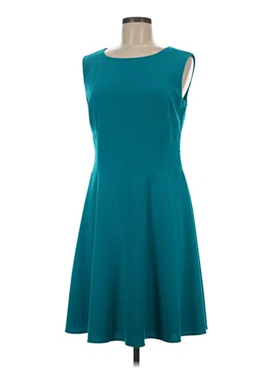 Pre-owned Marc New York Andrew Marc Casual Dress In Blue