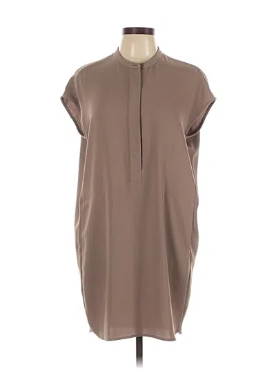 Pre-owned Marc New York Andrew Marc Casual Dress In Brown