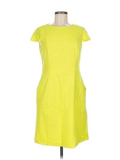 Pre-owned Marc New York Andrew Marc Casual Dress In Yellow