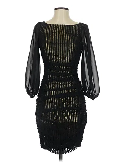Pre-owned Marc New York Andrew Marc Cocktail Dress In Black
