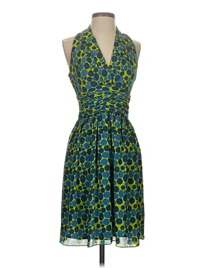 Pre-owned Marc New York Andrew Marc Cocktail Dress In Blue