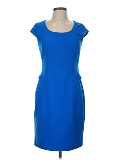 Pre-owned Marc New York Andrew Marc Cocktail Dress In Blue