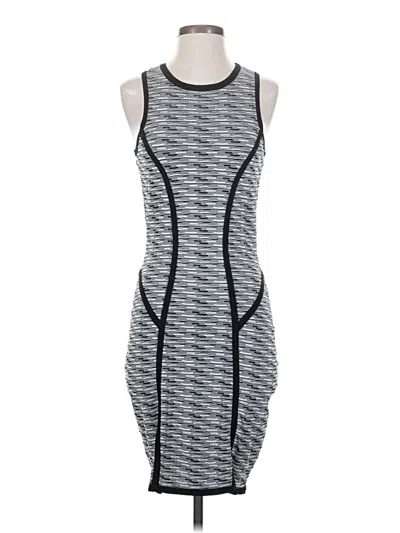 Pre-owned Marc New York Andrew Marc Cocktail Dress In Gray
