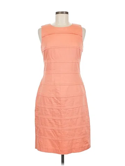 Pre-owned Marc New York Andrew Marc Cocktail Dress In Orange