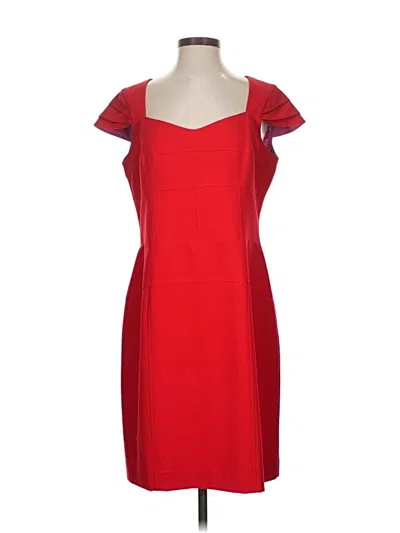 Pre-owned Marc New York Andrew Marc Cocktail Dress In Red