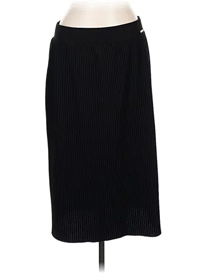 Pre-owned Marc New York Andrew Marc Formal Skirt In Black