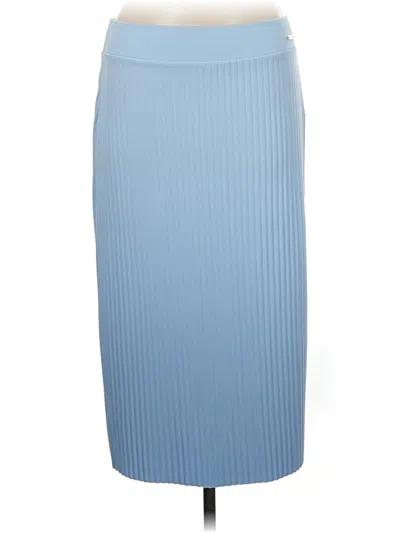 Pre-owned Marc New York Andrew Marc Formal Skirt In Blue