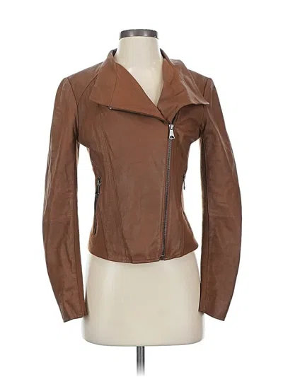 Pre-owned Marc New York Andrew Marc Jacket In Brown