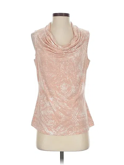 Pre-owned Marc New York Andrew Marc Sleeveless T-shirt In Pink