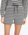 MARC NEW YORK ANDREW MARC SPORT WOMEN'S STRIPED KNIT DRAWSTRING SHORTS