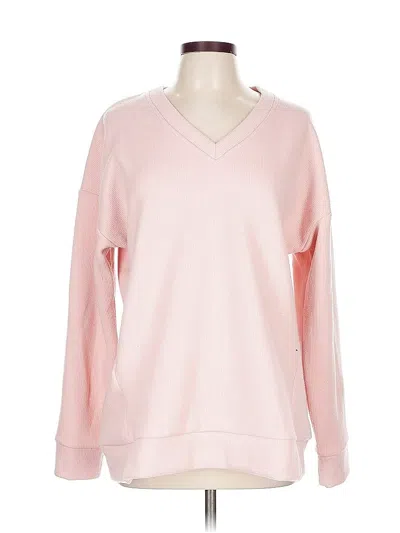Pre-owned Marc New York Andrew Marc Sweatshirt In Pink